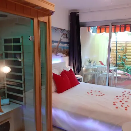 Le Bijou Avec Jacuzzi Et Sauna Privatif Terrasse Plein Sud Clim Parking Privatif Apartament